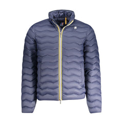 K-WAY Blue Polyamide Men Jacket