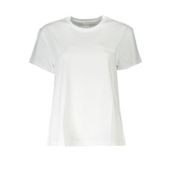 Patrizia Pepe White Cotton Women T-Shirt
