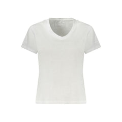 Guess Jeans White Cotton Women T-Shirt