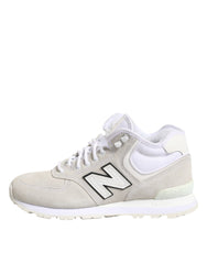 New Balance Off White Suede Sneakers Shoes