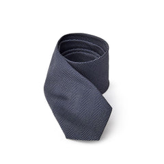 Jil Sander Blue Silk Tie