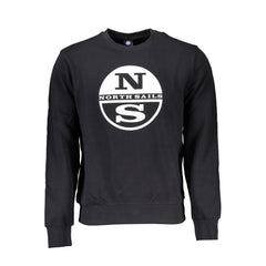 North Sails Black Cotton Men Sweater