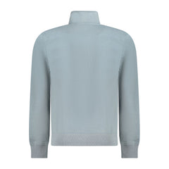 Napapijri Gray Cotton Sweatshirt
