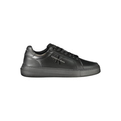 Calvin Klein Black Leather Men Sneaker