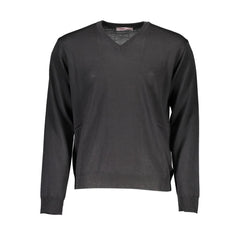 Romeo Gigli Black Wool Men Sweater