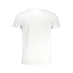 Cavalli Class Bianco Cotton Uomo T-Shirt