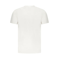 Cavalli Class White Cotton Men T-Shirt