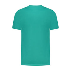 Cavalli Class Green Cotton T-Shirt