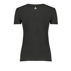 Patrizia Pepe Black Organic Cotton Women T-Shirt