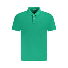 Pepe Jeans Green Cotton Polo Shirt