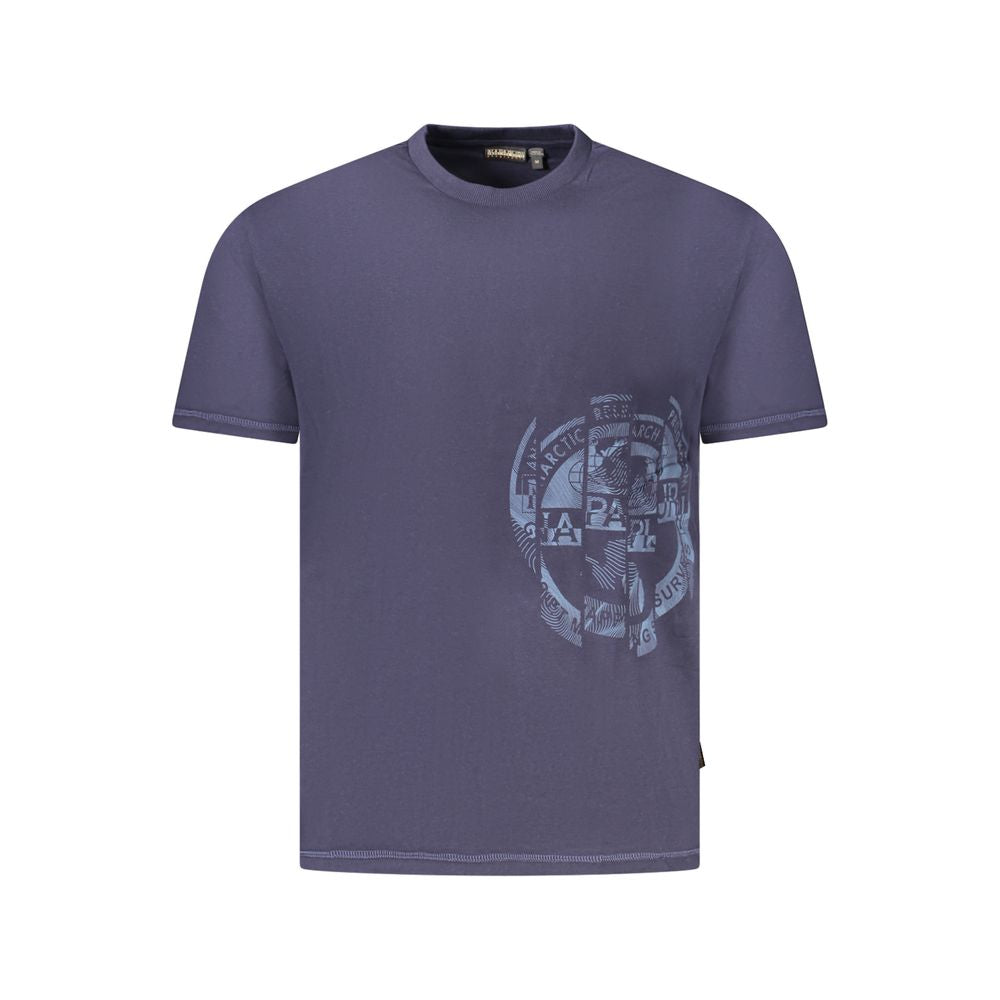 Napapijri Blue Cotton T-Shirt