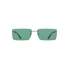 Calvin Klein Green Metal Women Sunglass