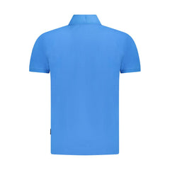 Napapijri Blue Cotton Polo Shirt