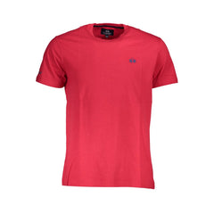 La Martina Red Cotton T-Shirt