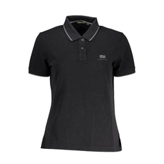Napapijri Black Cotton Polo Shirt