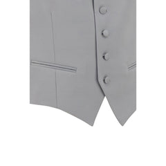 Gi Capri Gray Polyester Waistcoat