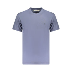 Calvin Klein Blue Cotton Men T-Shirt