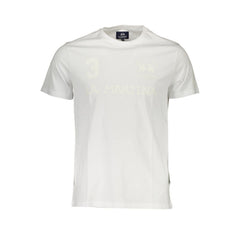 La Martina White Cotton T-Shirt