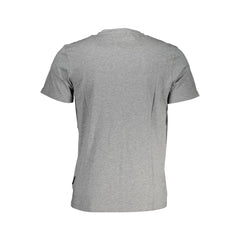 Napapijri Gray Cotton T-Shirt