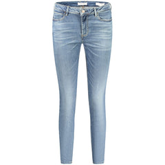 Guess Jeans Blue Recycled Cotton Women Jeans