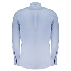 Harmont & Blaine Light Blue Cotton Men Shirt