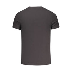 Tommy Hilfiger Black Cotton Men T-Shirt