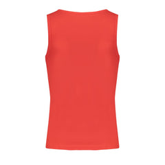 Norway 1963 Red Cotton Men Tank Top