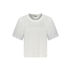 K-WAY White Cotton Women Top