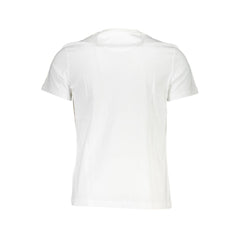 La Martina White Cotton Men T-Shirt