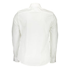 North Sails White Cotton Men Shirt