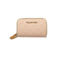 Mario Valentino Beige Polyethylene Women Wallet