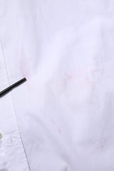 Dolce & Gabbana White Cotton Long Sleeves Dress Formal Shirt