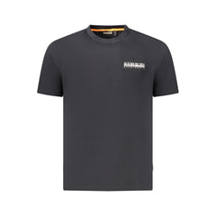 Napapijri Black Cotton T-Shirt