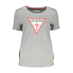 Guess Jeans Gray Cotton T-Shirt