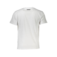 Cavalli Class White Cotton T-Shirt