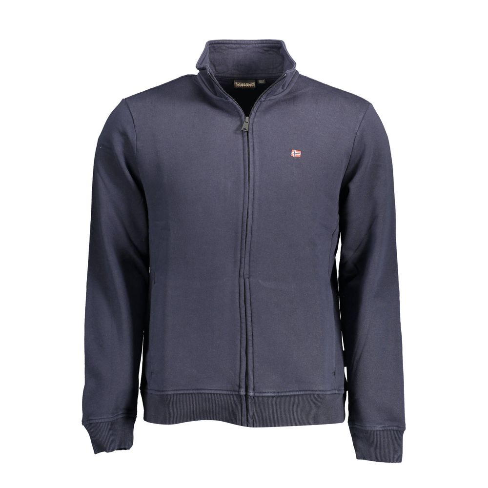 Napapijri Blue Cotton Sweatshirt