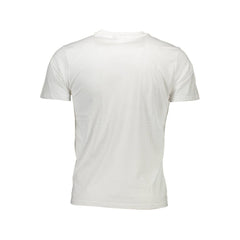 Sergio Tacchini White Cotton Men T-Shirt
