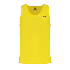 Norway 1963 Yellow Cotton Men Tank Top
