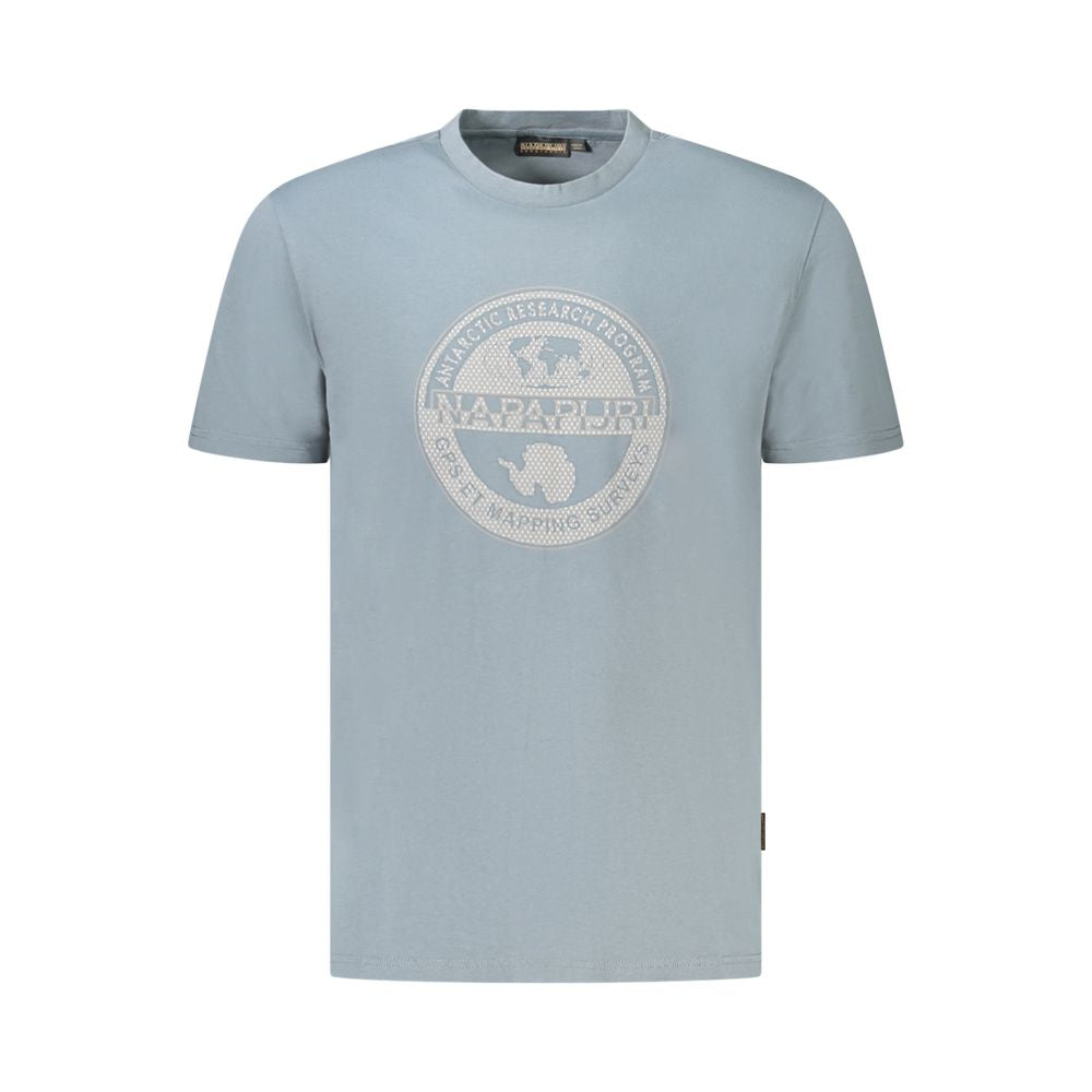 Napapijri Gray Cotton T-Shirt