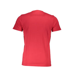 Cavalli Class Red Cotton Men TShirt