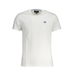 La Martina White Cotton T-Shirt
