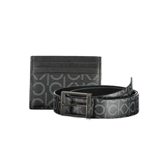 Calvin Klein Black Polyethylene Mens Wallet