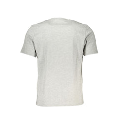 North Sails Grigio Cotton Men T-Shirt