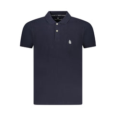 Marina Yachting Blue Cotton Men Polo Shirt