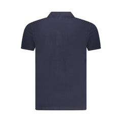 Marina Yachting Blue Cotton Men Polo Shirt