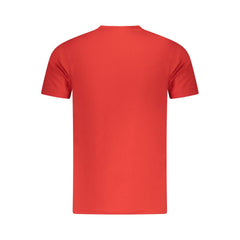 Cavalli Class Red Cotton Men T-Shirt