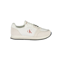 Calvin Klein White Leather Men Sneaker