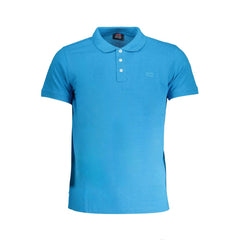 Norway 1963 Blue Cotton Men Polo Shirt