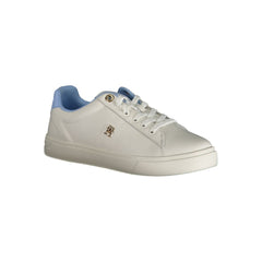 Tommy Hilfiger Light Blue Leather Women Sneaker