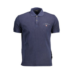 Napapijri Blue Cotton Polo Shirt
